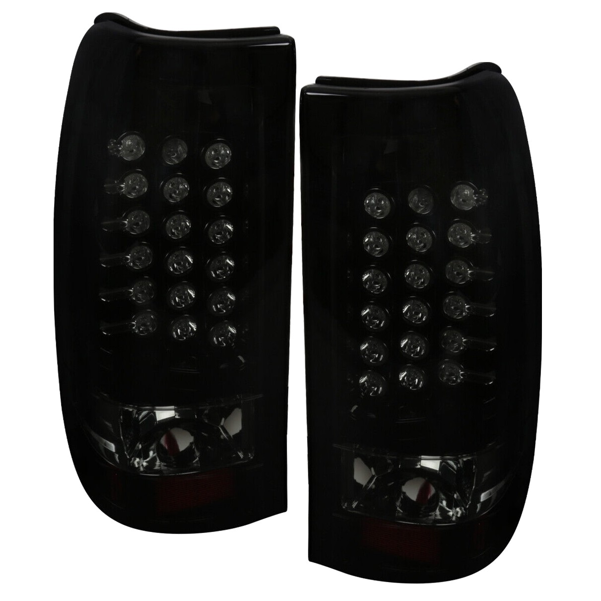 Black/Smoke Tail Lights LED Brake Lamp_voghion.com