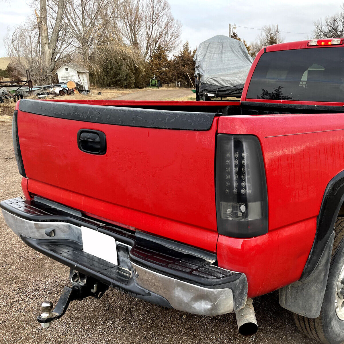 Black/Smoke Tail Lights LED Brake Lamp_voghion.com