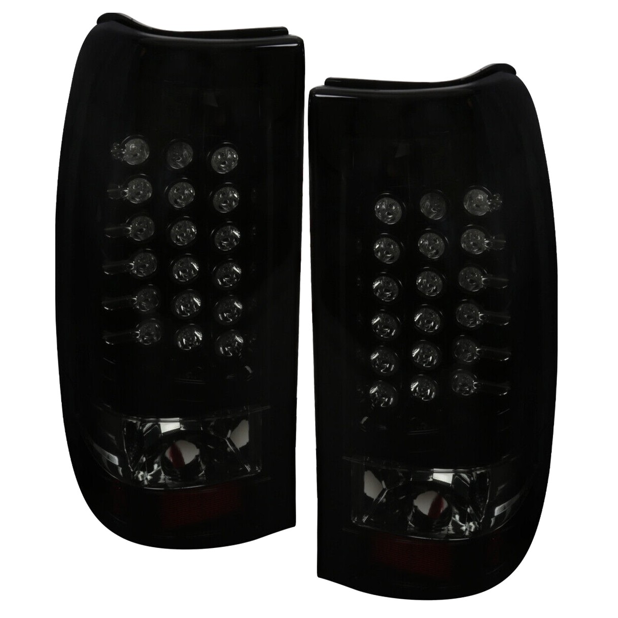 Black/Smoke Tail Lights 2500 3500 LED Lamps_voghion.com