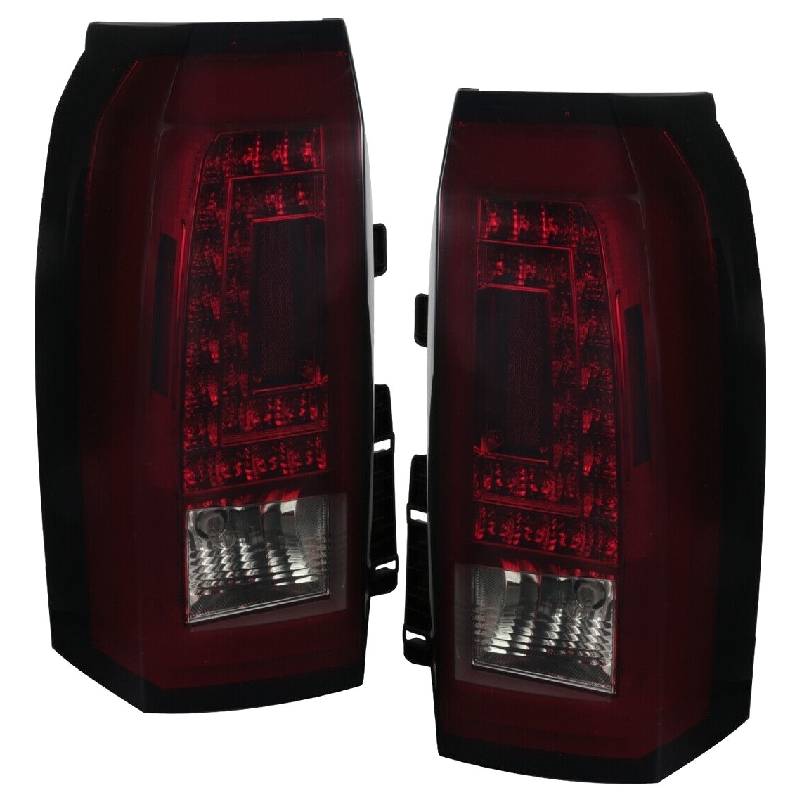 Red/Smoke Tail Lights LED Brake Lamps_voghion.com