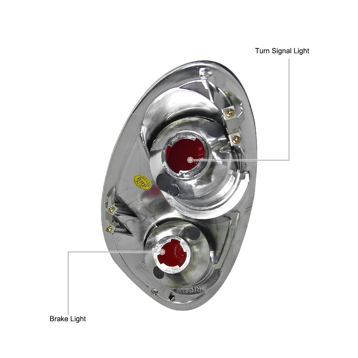 Smoke Tail Lights Brake Lamp Left+Right_voghion.com