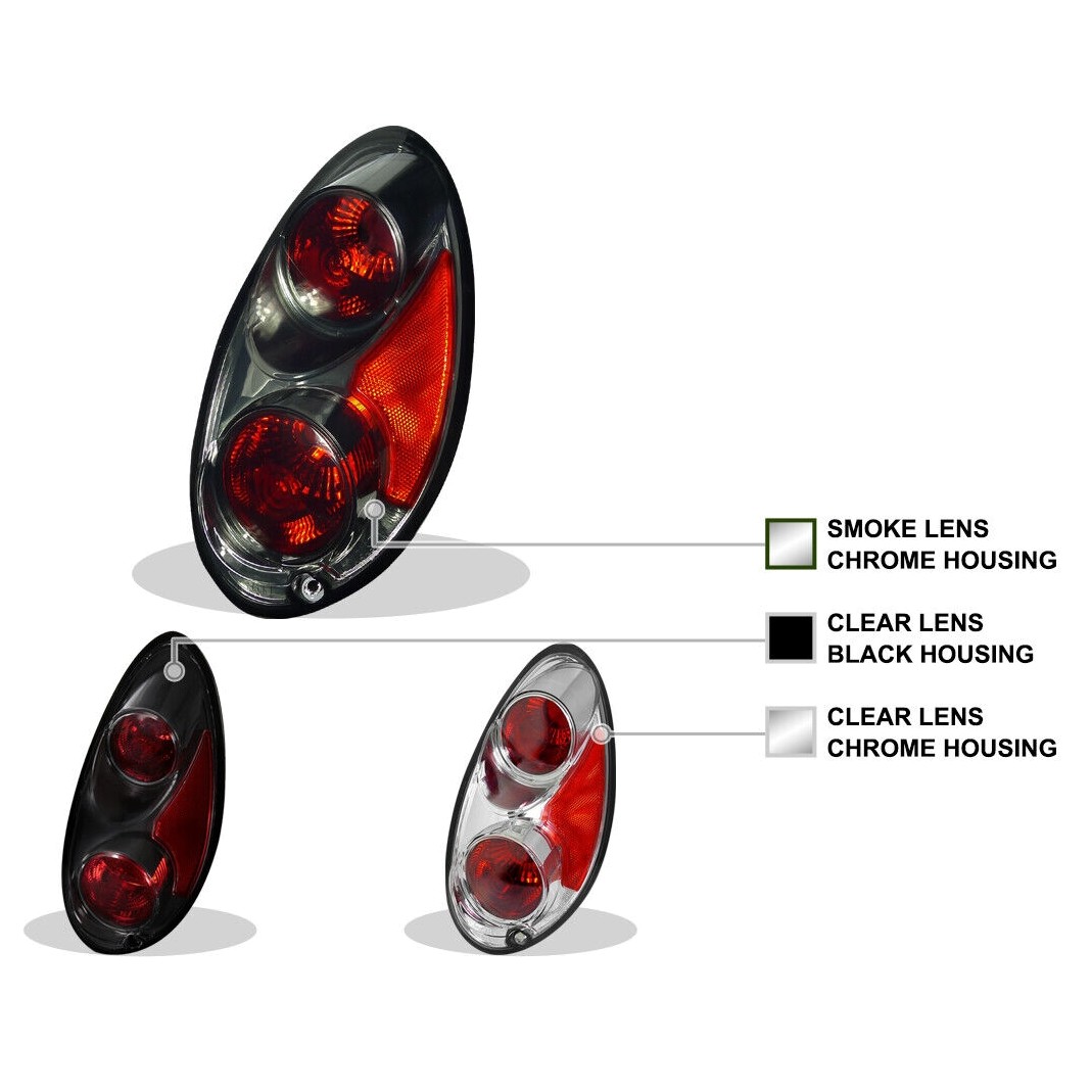 Smoke Tail Lights Brake Lamp Left+Right_voghion.com