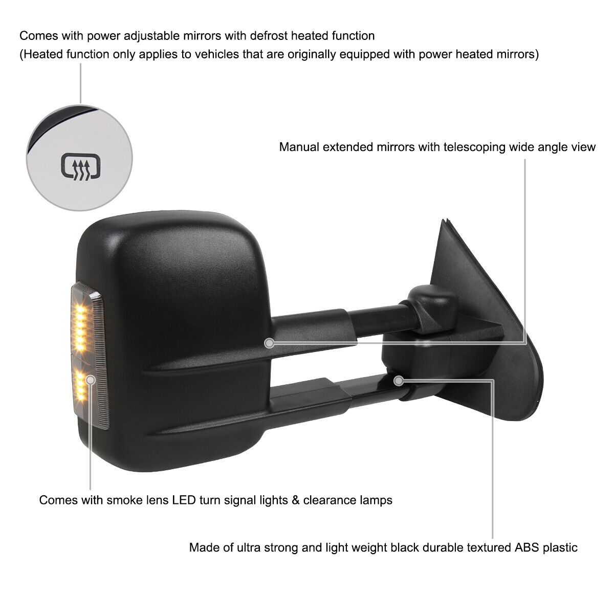 Towing Mirrors Power Heated+Smoke LED_voghion.com