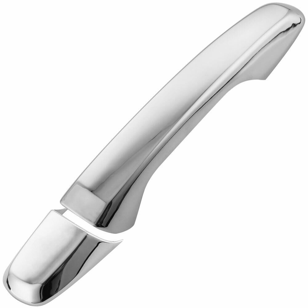 Chrome Adhesive Door Handle Cover Cap Trim Kit_voghion.com
