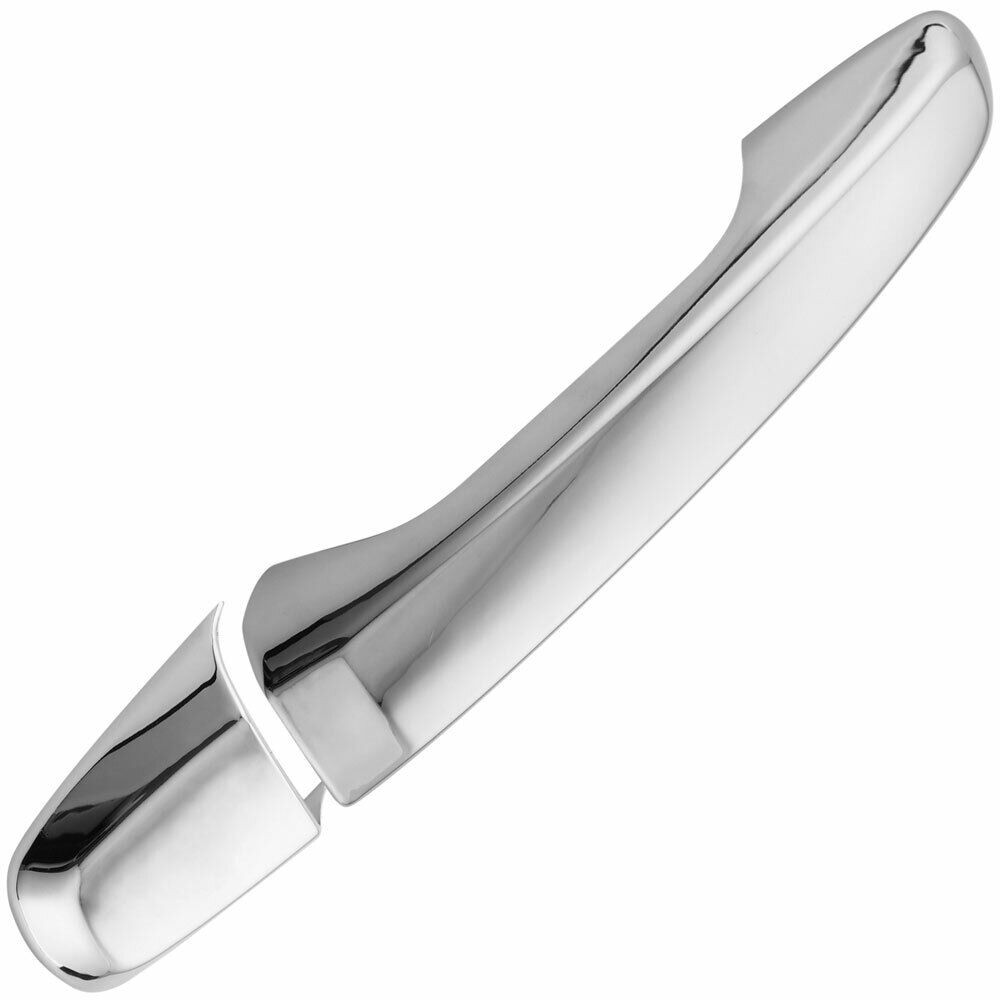 Chrome Adhesive Door Handle Cover Cap Trim Kit_voghion.com