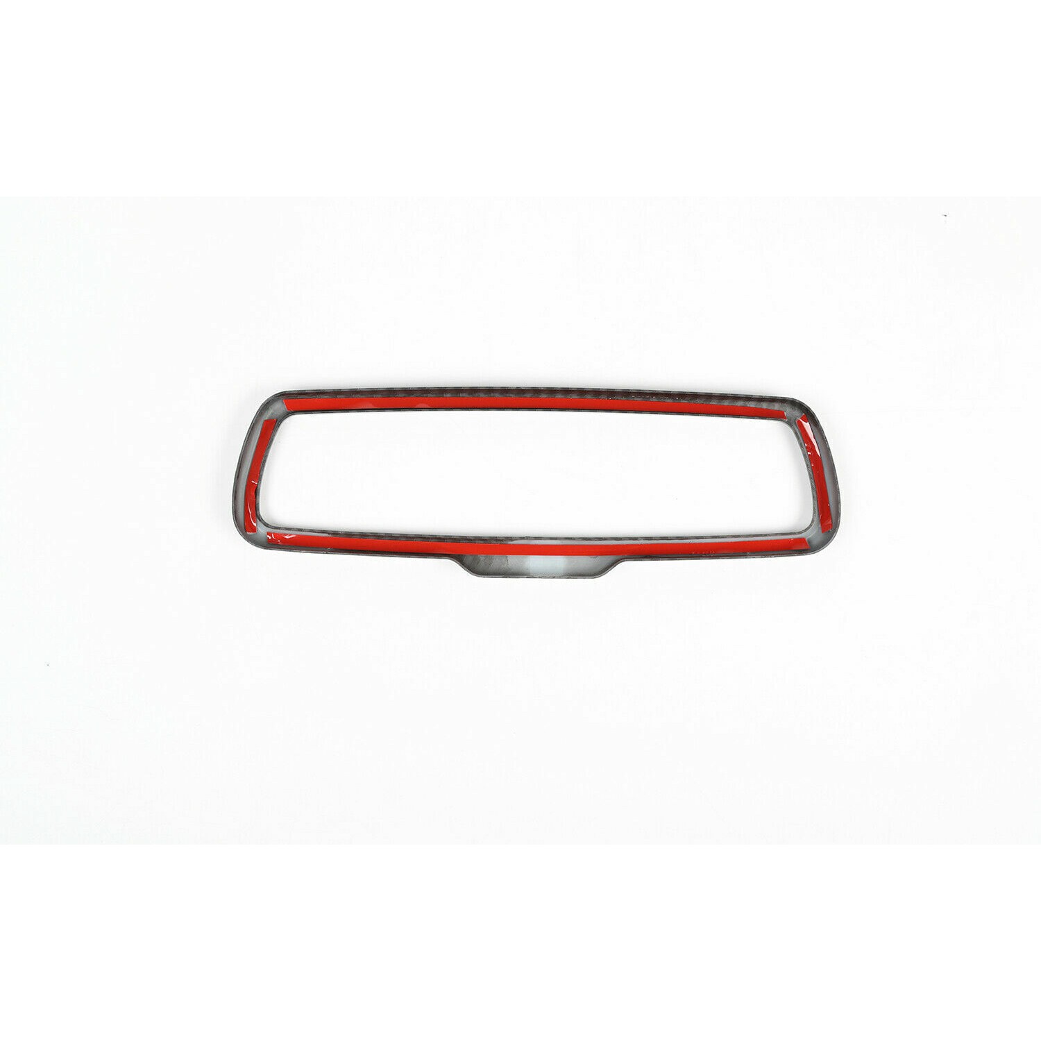 Carbon Fiber Inner Rear View Mirror Frame Decor Trim_voghion.com