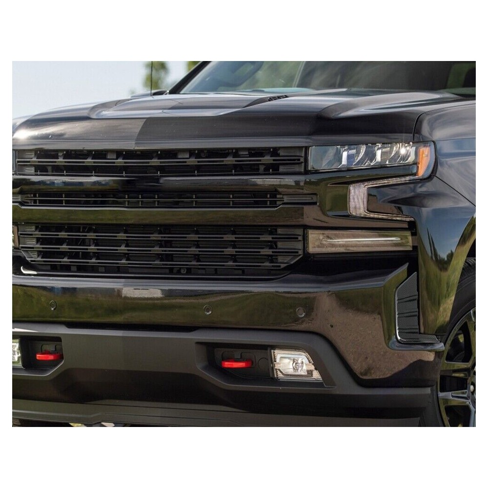 Carbon Fiber Front Bumper Cover Trim Accessories_voghion.com