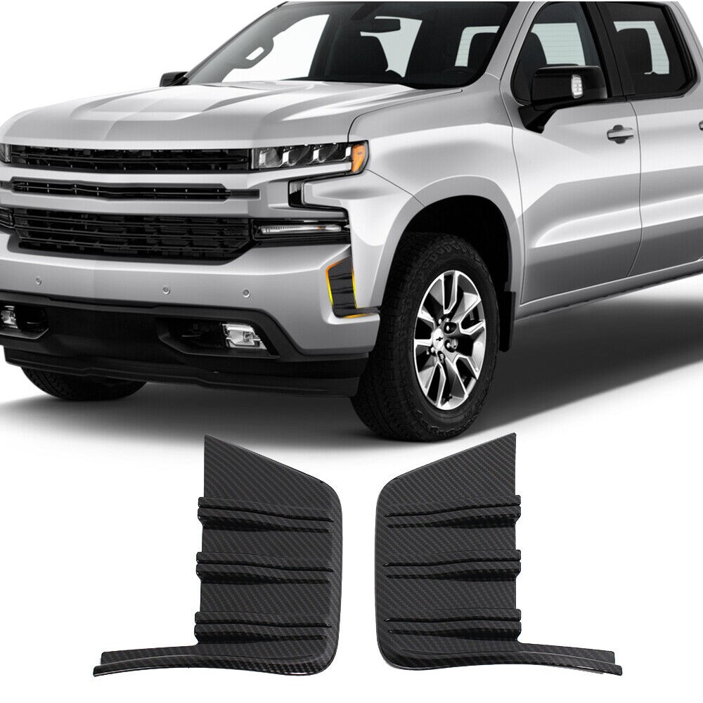 Carbon Fiber Front Bumper Cover Trim Accessories_voghion.com