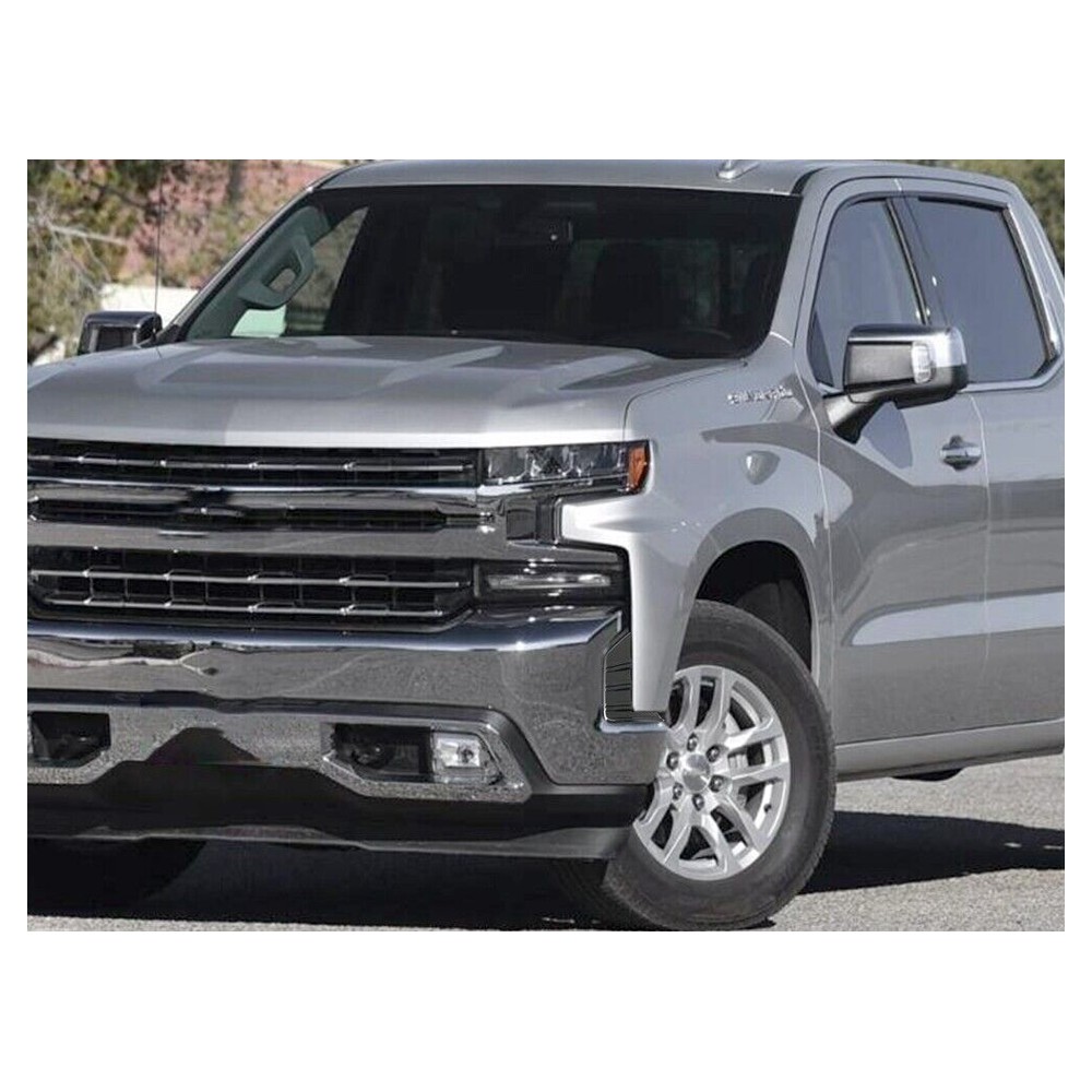 Carbon Fiber Front Bumper Cover Trim Accessories_voghion.com