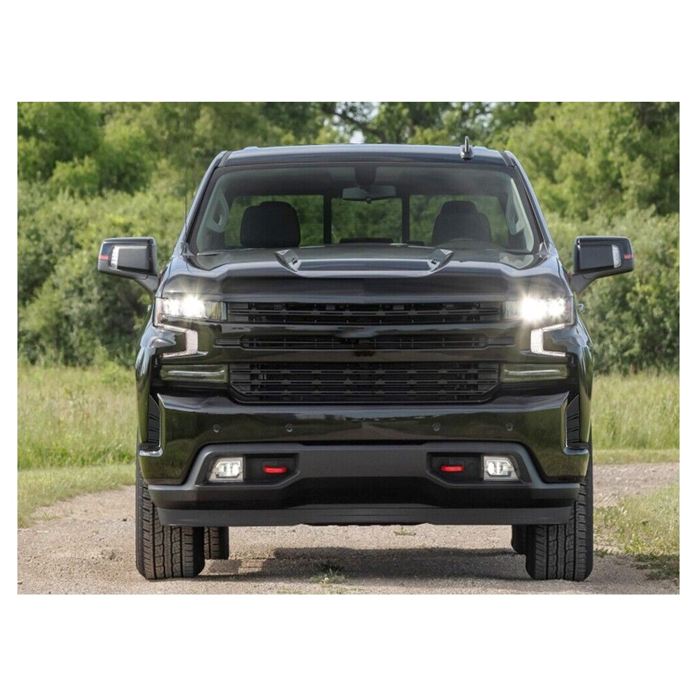 Carbon Fiber Front Bumper Cover Trim Accessories_voghion.com