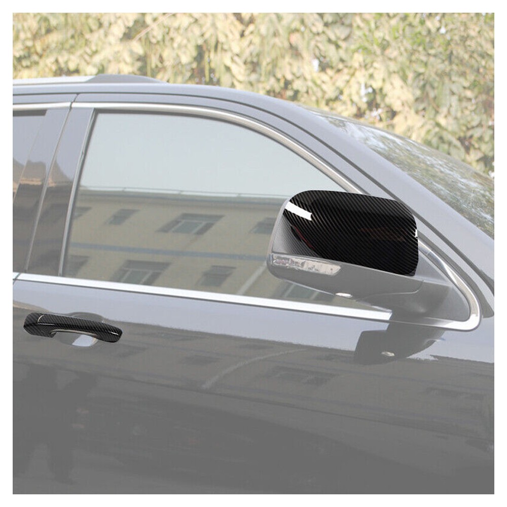 10x Door Handle Cover Rearview Mirror Shell Doge Durango_voghion.com