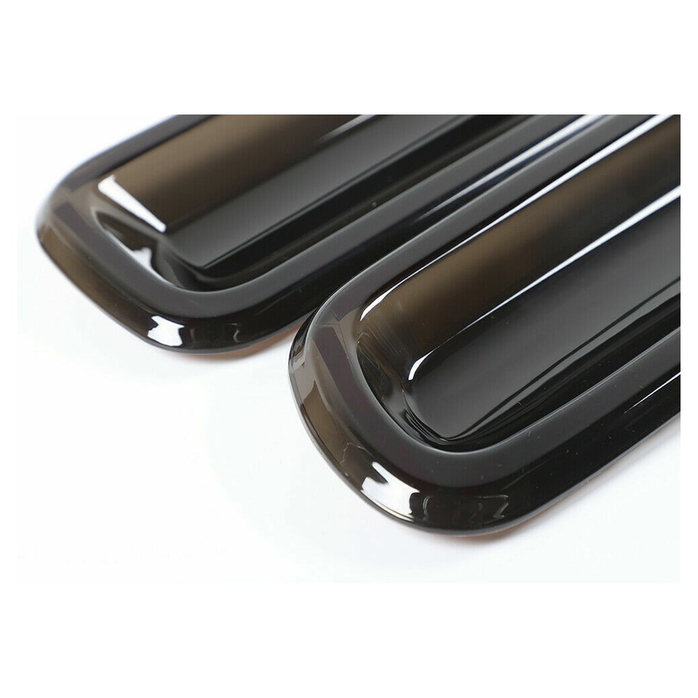 4x Tail Light Covers Rear Light Guards Trim Smoked Black_voghion.com