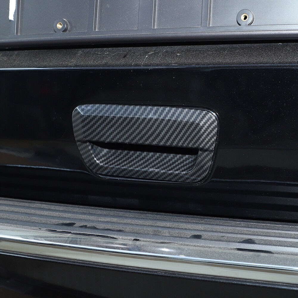Carbon Tailgate Door Handle Shell Cover Trim /Durango 14+_voghion.com
