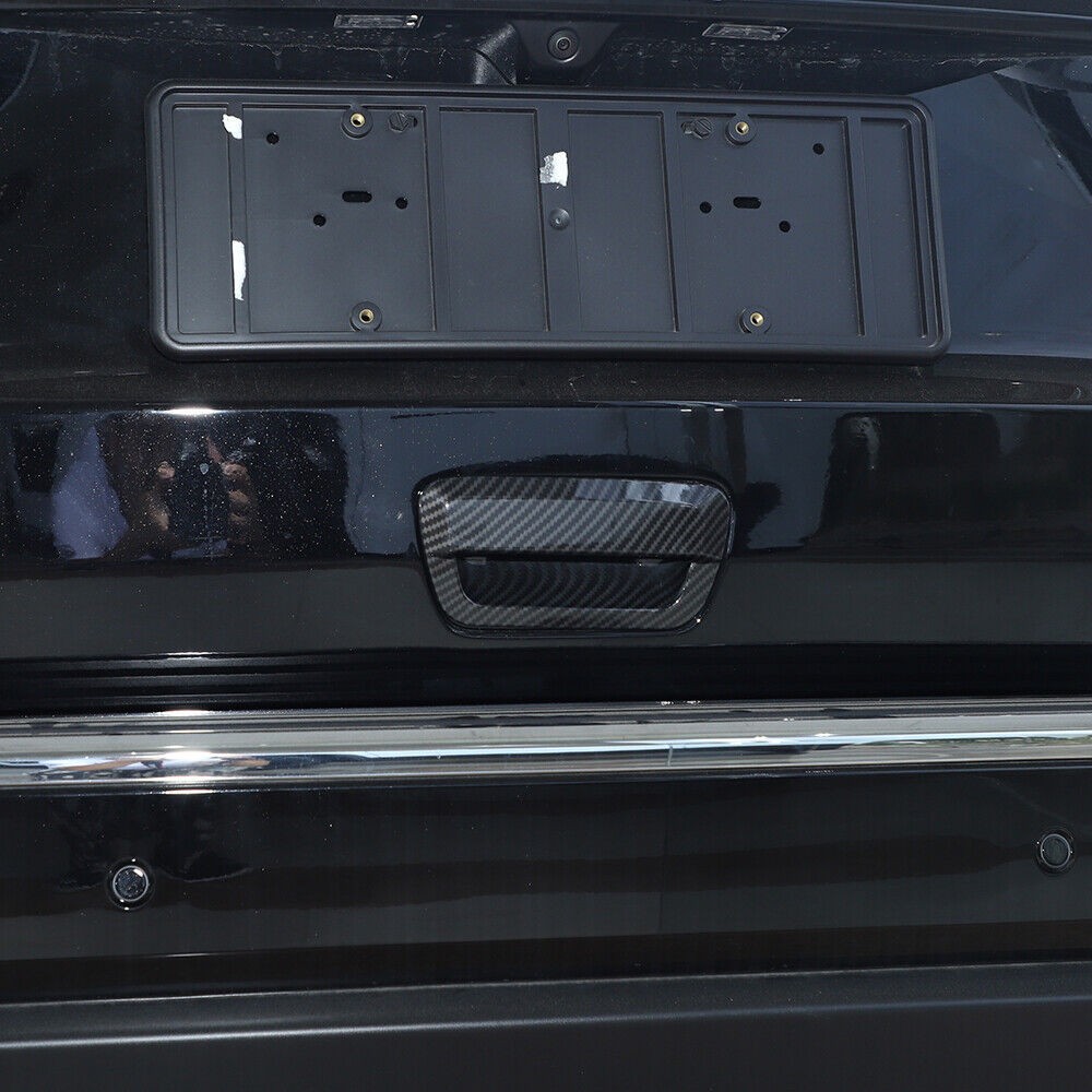 Carbon Tailgate Door Handle Shell Cover Trim /Durango 14+_voghion.com
