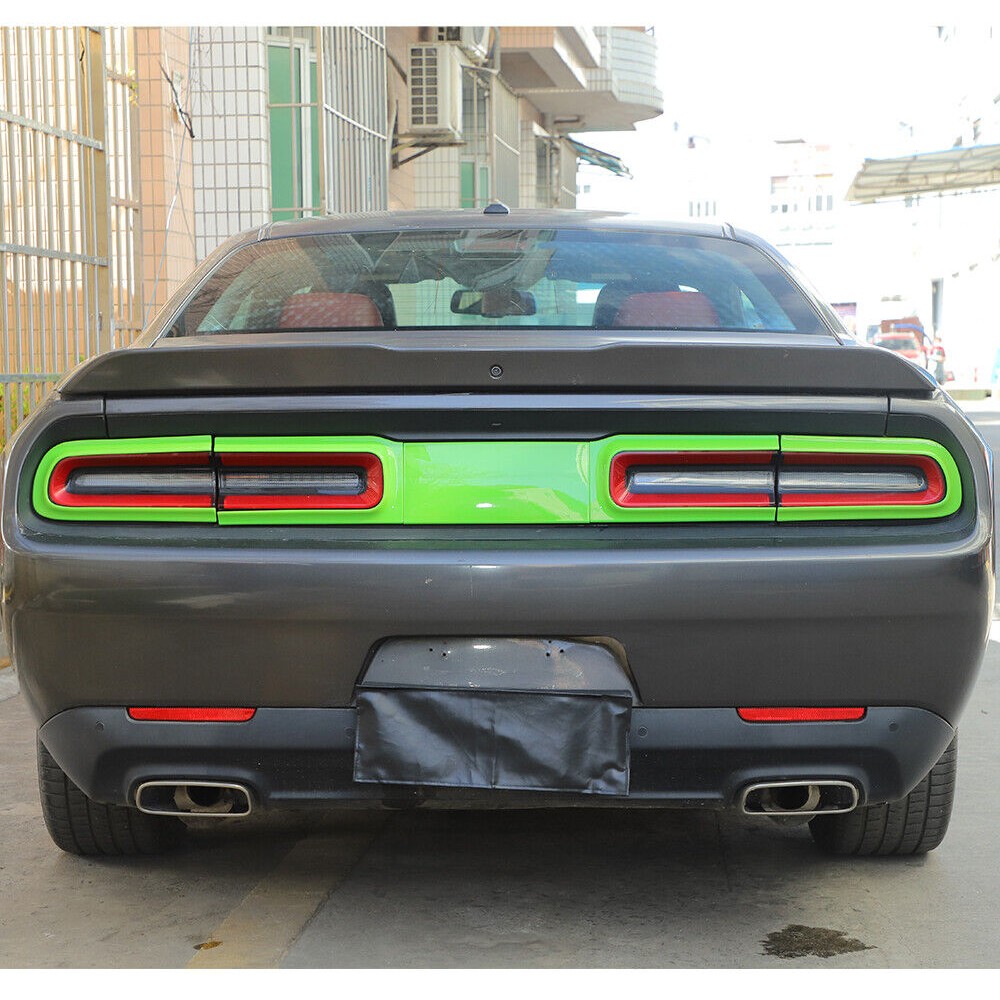 Green Rear Tail Light Lamp Cover Trim Accessories_voghion.com