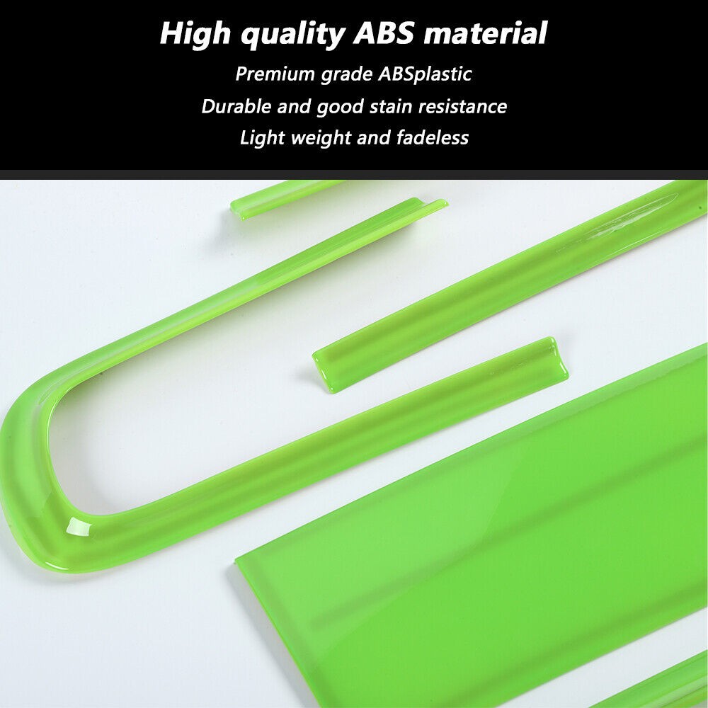 Green Rear Tail Light Lamp Cover Trim Accessories_voghion.com