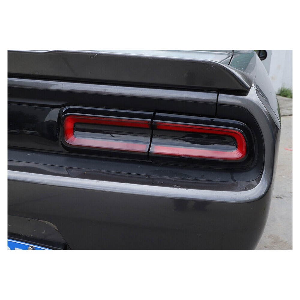 Smoked Rear Light Car Side Wheel Eyebrow Lamp Cover Set 15+_voghion.com