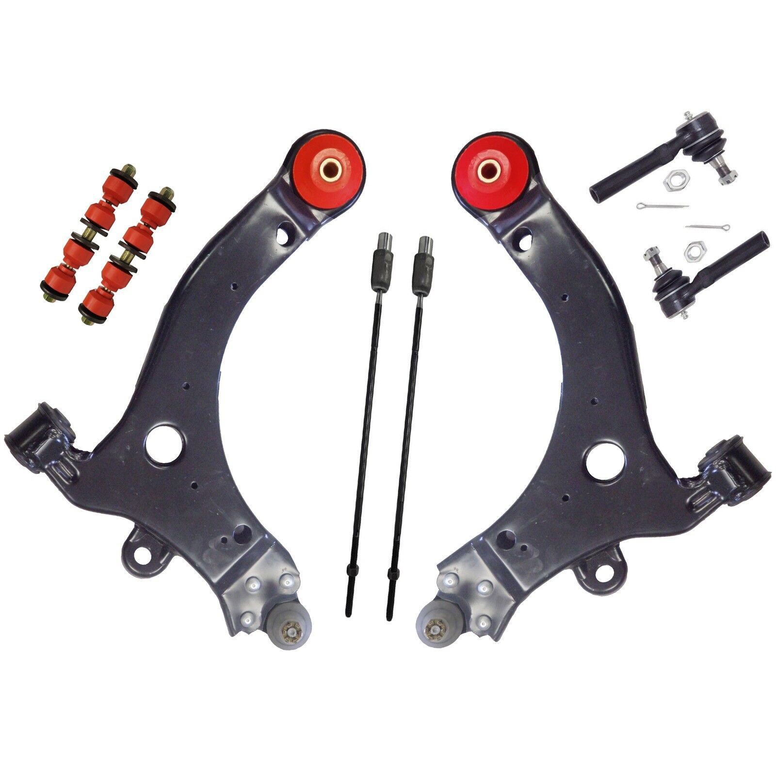 8PC Front Lower Control Arm Kit_voghion.com