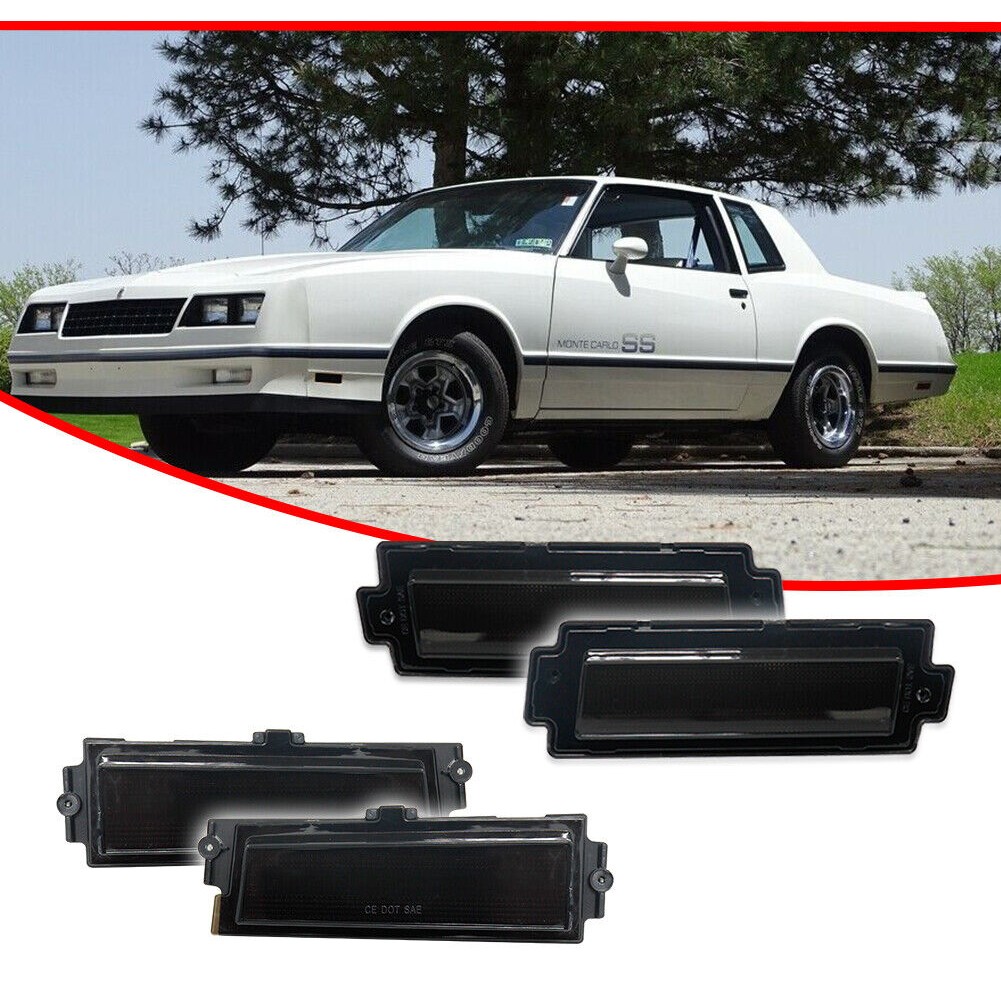 Smoked Front & Rear Fender Side Marker Lights_voghion.com