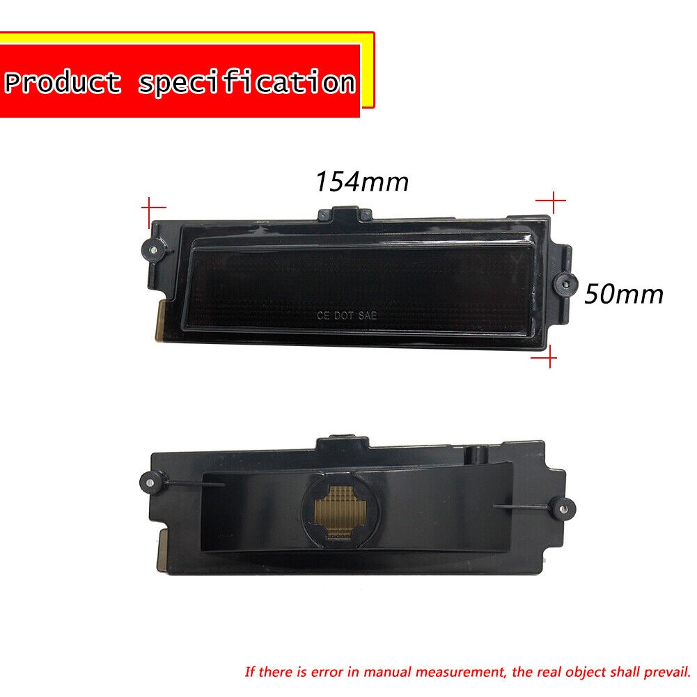 Smoked Front & Rear Fender Side Marker Lights_voghion.com