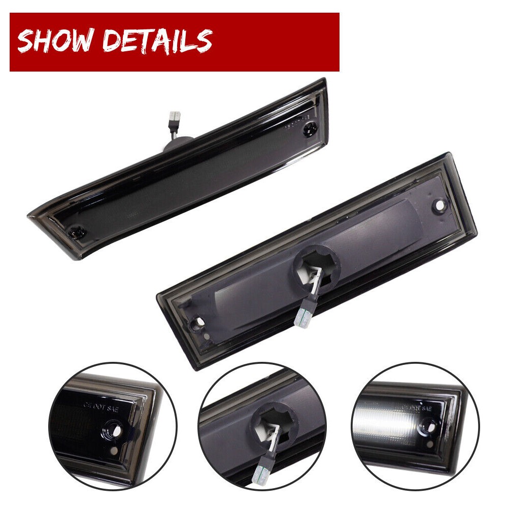 Smoke Lens LED Front Side Marker Light_voghion.com