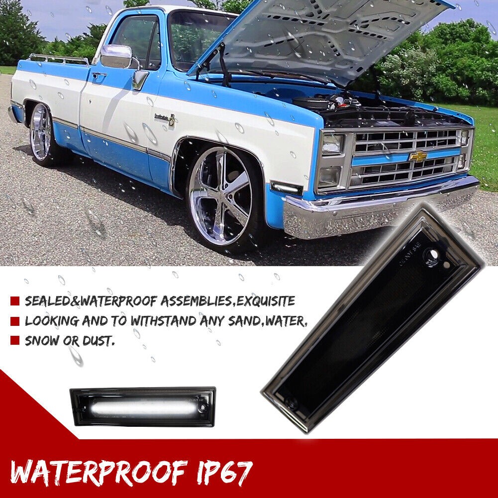 Smoke Lens LED Front Side Marker Light_voghion.com
