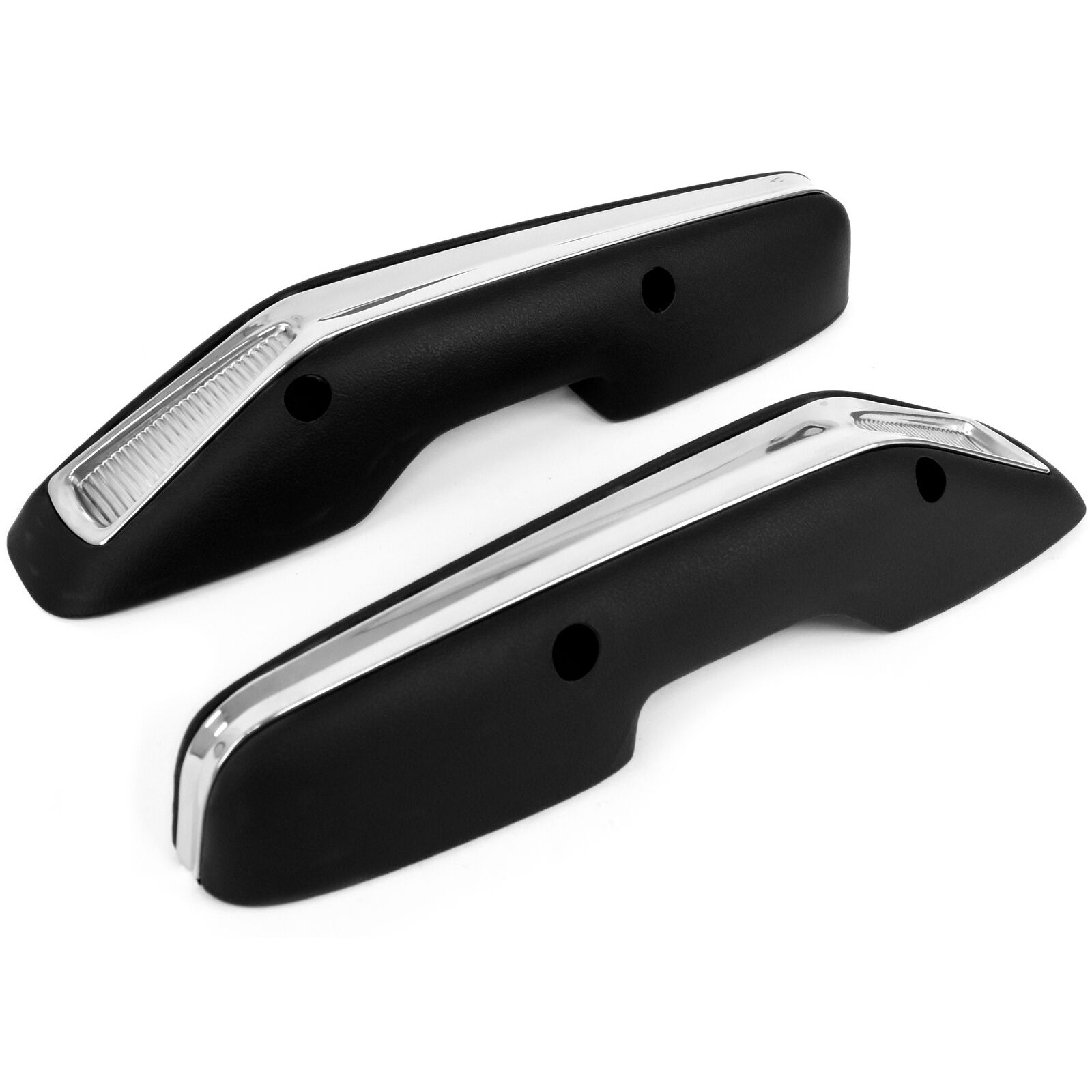 For 63-64 Falcon 63-64 Ranchero 63 Comet Comet Arm Pad Black With Stainless_voghion.com