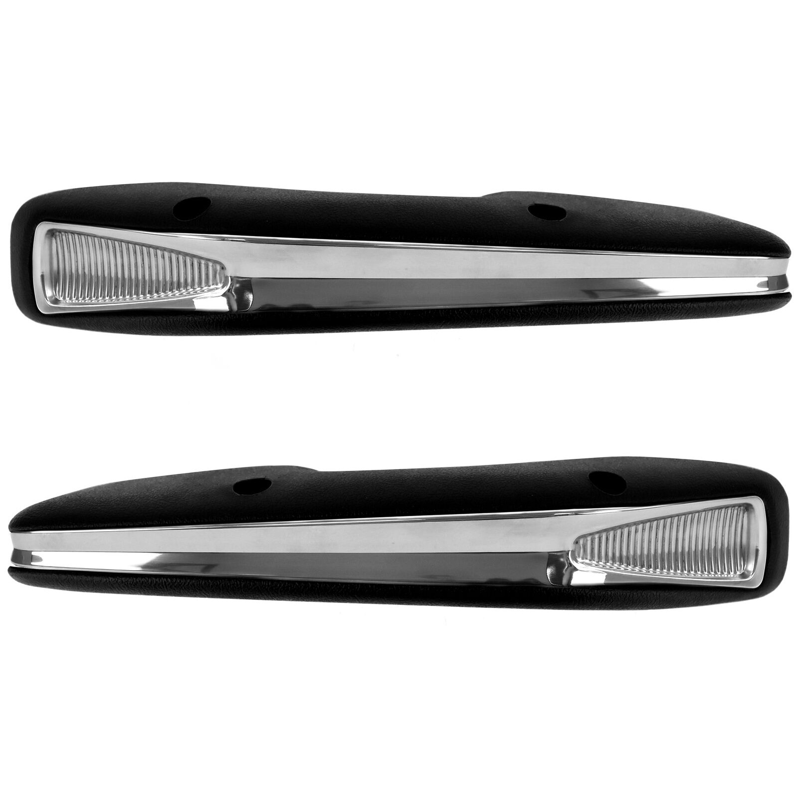 For 63-64 Falcon 63-64 Ranchero 63 Comet Comet Arm Pad Black With Stainless_voghion.com