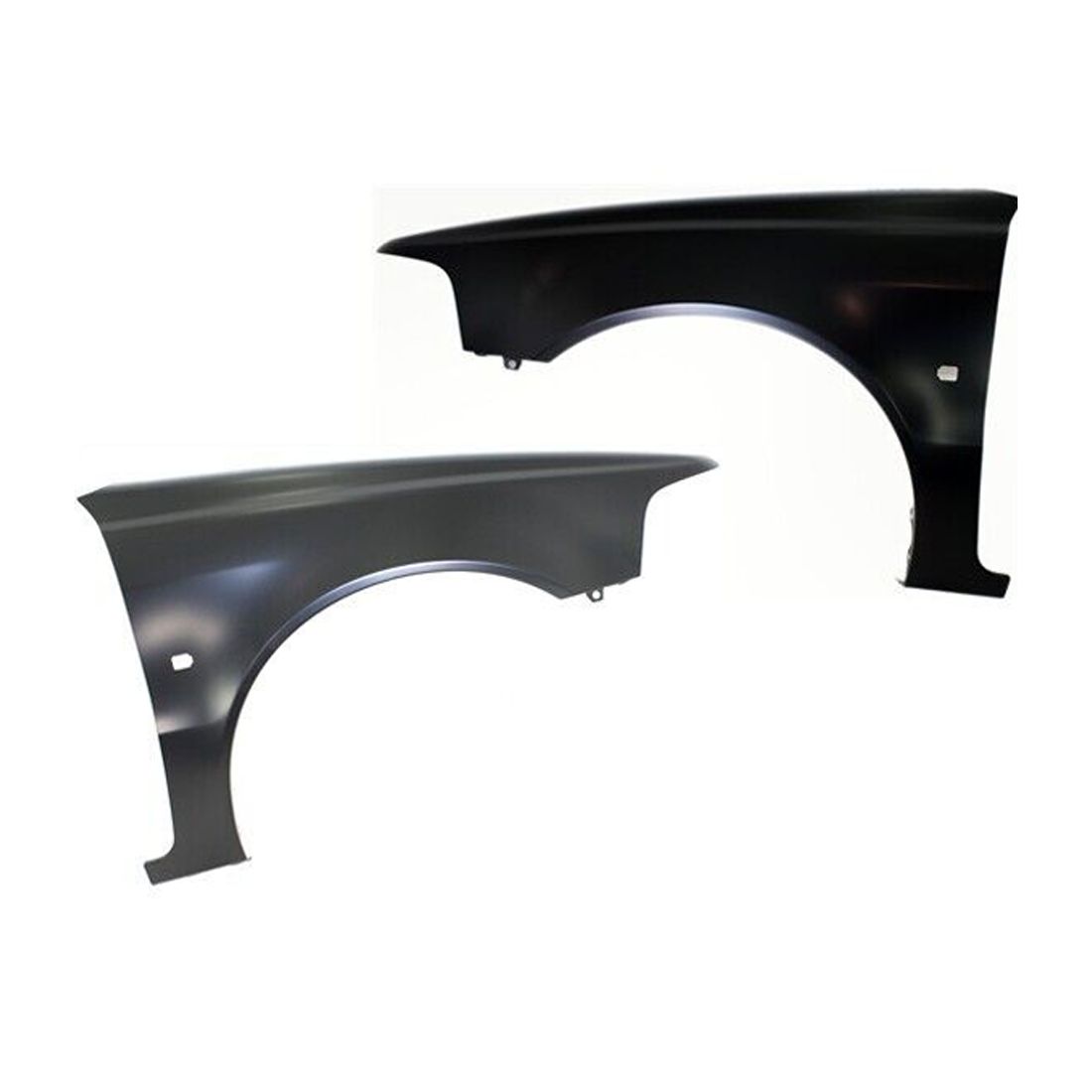 Fender Set For 2001-2004 Volvo S40 Front Steel_voghion.com