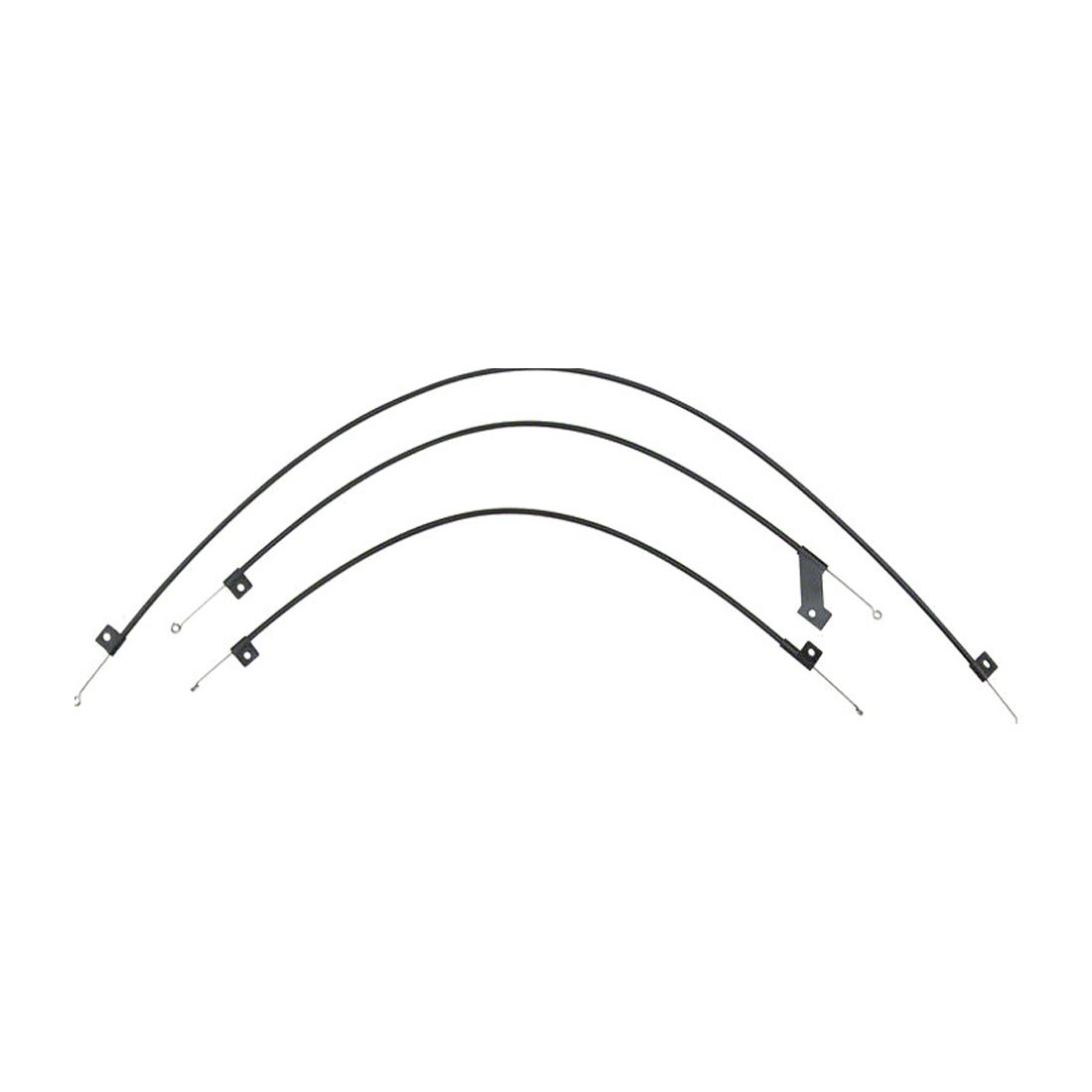 Heater Control Cable Set Without A/C For 1969 Chevy Camaro 1969-1974 Nova_voghion.com