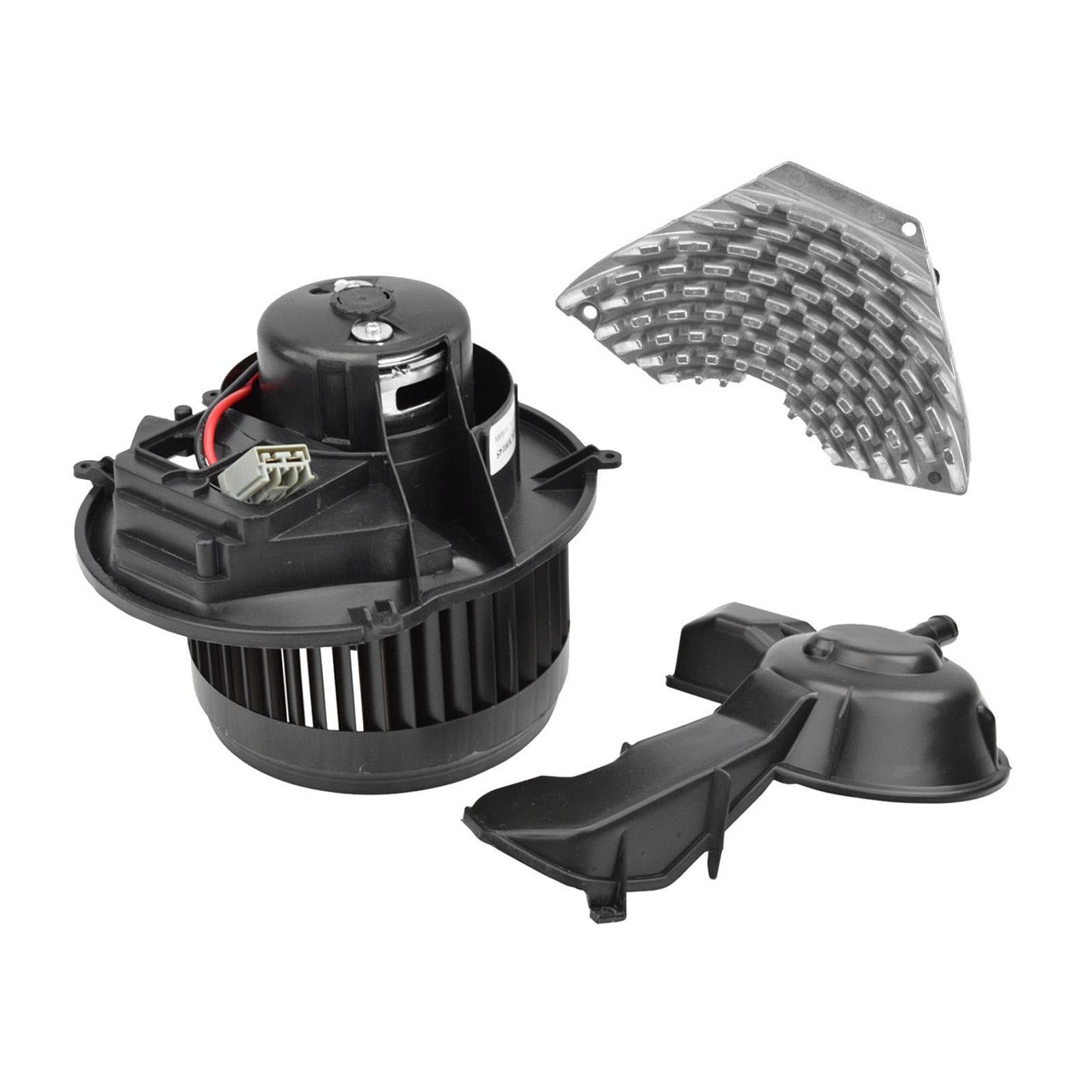 A/Heater Blower Motor W/ Fan Cage & Resistor Kit Front For Volvo_voghion.com