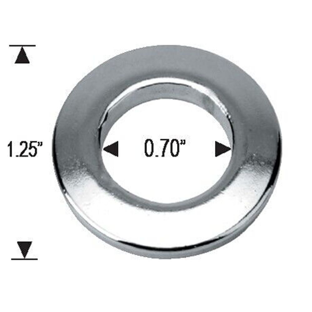10 Lug Nuts 12x1.5 Chrome Nut .75 Shank Cragar_voghion.com