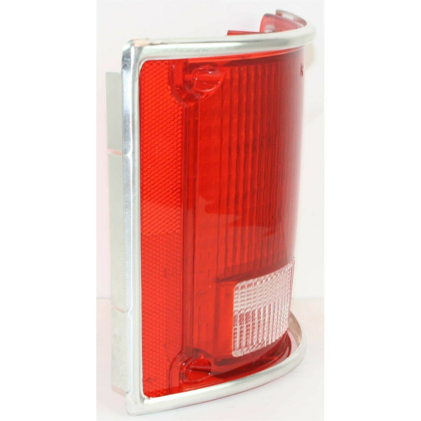 Tail Light Lens For 1973-1991 Chevrolet Passenger Side With Chrome Trim_voghion.com